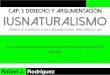 Cap. I: Derecho y argumentación. Iusnaturalismo