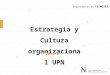 Cultura organizacional 2015 2