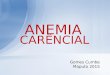 Anemia carencial