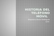 Historia del teléfono móvil