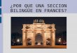 Seccion Bilingue Frances