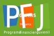PFJ "Programa Financiero Juvenil 2016"