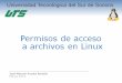 Permisos en Linux - UTS