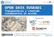 Open Data Euskadi: transparencia y colaboración en acción