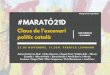 Intervencions a la #Marató21D: claus de l'escenari polític català