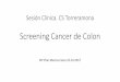 Screening cáncer de colon