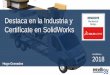 Destaca en la Industria y Certifícate en SolidWorks
