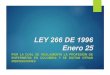 Ley 266 25 01-96