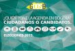 Candidatos vs ciudadanos, quién pone la agenda en Bogotá