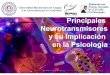 Principales Neurotransmisores NEUROCIENCIA I