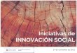 Iniciativas de innovación social
