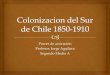 Colonizacion del sur de chile 1850 1910