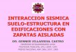 Interaccion Sismica Suelo-Estructura