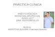 Practica clinica anestesiologia con dra Revilla Edith, alumno montoya alegre francisco antoni opdf