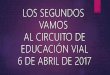Salida al circuito de Educacion Vial en Las Veredillas. 2º EP. CEIP Pinocho. 2016/17