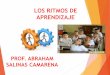 Ritmos de aprendizaje por Prof. Abraham Yavid Salinas Camarena