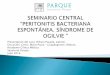 "Peritonitis bacteriana espontánea asociado a Sme de Ogilvie"