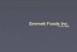 EMMETT FOODS INC. PRESENTACION OFICIAL