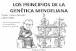 3.2 Los principios de la genética mendeliana