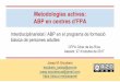 Interdisciplinarietat i ABP en la formació de persones adultes (FPA)