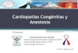 Cardiopatía congénita y anestesia (cirugía no cardiáca)