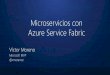 Microservicios en Azure Service Fabric