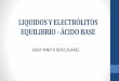 Líquidos Y Electrólitos - Equilibrio Ácido Base
