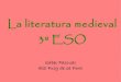 Literatura Medieval para 3º ESO