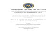 UNIVERSIDAD CENTRAL DEL ECUADOR CARRERA DE  · PDF fileformulario de Evaluación de Estructuras proporcionado por el Fema 154 para estructuras que han sido construidas y que han
