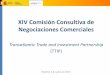 XIV Comisión Consultiva de Negociaciones · PDF fileIntroducción Prioritario para España Ámbitos de negociación Estado de las negociaciones Transparencia TTIP prioridad en términos