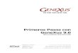 Primeros Pasos con GeneXus 90 - exa. · PDF filePrimeros Pasos con GeneXus 9.0 4 de 74 Introducción El objetivo de este documento es ayudarlo a descubrir el potencial de la metodología