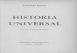 HISTORIA UNIVERSAL - · PDF fileDiferenciar los desplazamientos de pueblos en la Edad Media y sus consecuencias. 2.1.1. ... Resumir las caracteristicas de las guerras mundiales, y