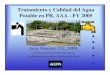 Tratamiento agua potable - academic.uprm.eduacademic.uprm.edu/.../tratamientoaguapotable.pdf · Tratamiento y Calidad del Agua Potable en PR, AAA - FY 2005 Jorge Martínez, P.E.,