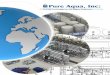 Pure Aqua, Inc. - · PDF filetratamiento de agua mundial. ... Diseñado para convertir agua del mar en agua potable, nuestros sistemas de desalinización utilizan . membranas de alta