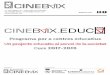Programa per a centres educatius Un projecte educatiu al ... · PDF filela comunitat educativa per tal d’acostar el cinema a infants i joves mitjançant el projecte CineBaix.educa