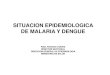 SITUACION EPIDEMIOLOGICA DE MALARIA Y · PDF filesituacion epidemiologica de malaria y dengue paul pachas chavez director sectorial direccion general de epidemiologia ministerio de
