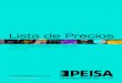 Lista de Precios - PEISA // calefacción · PDF fileLista de Precios Vigencia I Marzo 2012 500436 - Rev. 02 Distribuidores en todo el país