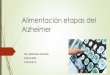 Alimentation etapas del Alzheimer · PDF fileAlimentación etapas del Alzheimer Dra. Marianela Alvarado Nutricionista CPN1410-12 ¿En qué fase están? Múltiples factores provocan