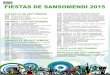 FIESTAS DE SANSOMENDI 2015 - vitoria- · PDF file19:30 Espectáculo de magia “M.Romero” en el Bar Gasteiz 19:30 Torneo de balonmano femenino en el polideportivo de Sansomendi (organiza