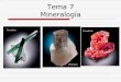 1 Tema 7 Mineralogía - Ingenieros de Caminos, Canales y ...caminos.udc.es/info/asignaturas/grado_itop/113/pdfs/Mineralogia 1.pdf · La Tabla Periódica de los Elementos ... hexagonal
