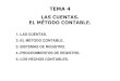 TEMA 04.-LAS CUENTAS Y EL M TODO  TODO-C · PDF fileEl Grupo 3 Existencias no se utiliza para registrar operaciones de Existencias (compras y ventas), sólo