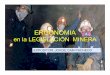 ergonomia en la legislacion minera [S.lo lectura]sopergo.com/v2/docs/1erencuentro/ergonomia_en_la_legislacion... · OPERACIONES MINERAS / VENTILACION ART 204: d) Cantidad mínima