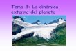 Tema 8: La dinámica externa del planeta 8 La... · destrucción del relieve o sea, el aplanamiento de los continentes y la acumulación de sedimentos en las cuencas sedimentarias