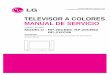 TELEVISOR A COLORES MANUAL DE SERVICIOdiagramasde.com/diagramas/otros2/lg_rp21fc60,rp20cb60,rp20cb62_c… · MANUAL DE SERVICIO ATENCIÓN ... Seleccione el modo “RFAGC” con un