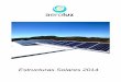 Estructuras Solares 2014 - aeroluz.comaeroluz.com/.../uploads/2014/05/Catalogo-Estructuras-Solares-2014.pdf · los paneles fotovoltaicos que se instalan sobre ... paneles solares