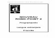 NOUVEAU ROND-POINT 2 - emdl.fr · PDF fileFrancés . Programación ... de la unidad en curso. ... en la realización de los exámenes de DELF B2 y son también adaptables a la evaluación