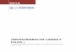 Muestrario de lanas e hilos - Distribuidora la Fortuna Ltda.distribuidoralafortuna.cl/wp-content/uploads/sites/1320/2016/12/... · Poliéster mercerizado 100% 10/4 1000grs. 500grs