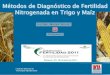 Métodos de Diagnóstico de Fertilidad Nitrogenada en Trigo ...lacs.ipni.net/ipniweb/region/lacs.nsf/0... · Manejo de los cultivos: en siembra directa, sobre los antecesores más