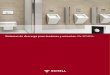 Sistemas de descarga para inodoros y urinarios. De . · PDF fileMáxima higiene y ahorro de agua, un diseño atractivo, elevada frecuencia de uso o un volumen de inversión escaso