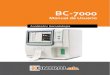 Analizador Automático de Hematología KONTROLAB BC · PDF file2 Gracias por adquirir el Analizador Automático de Hematología KONTROLAB BC 7000 PLUS. El manual de usuario del le